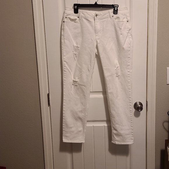 cato white jeans